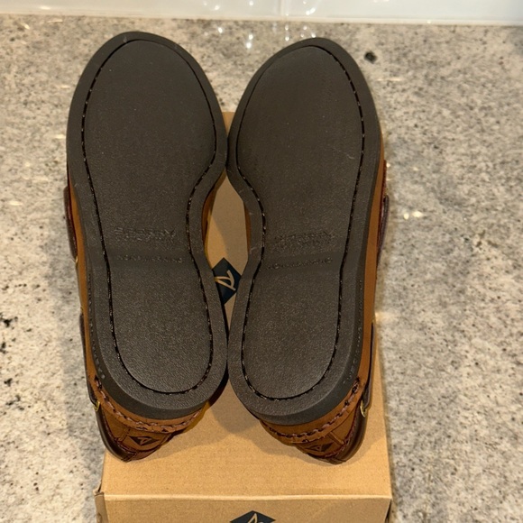 NIB Sperry Men's Authentic Original 2-Eye Boat Shoe Brown Buck - Picture 13 of 13